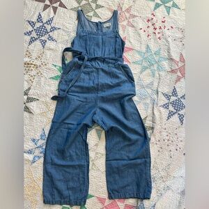 Madewell Blue Cotton/Linen Jumpsuit 2